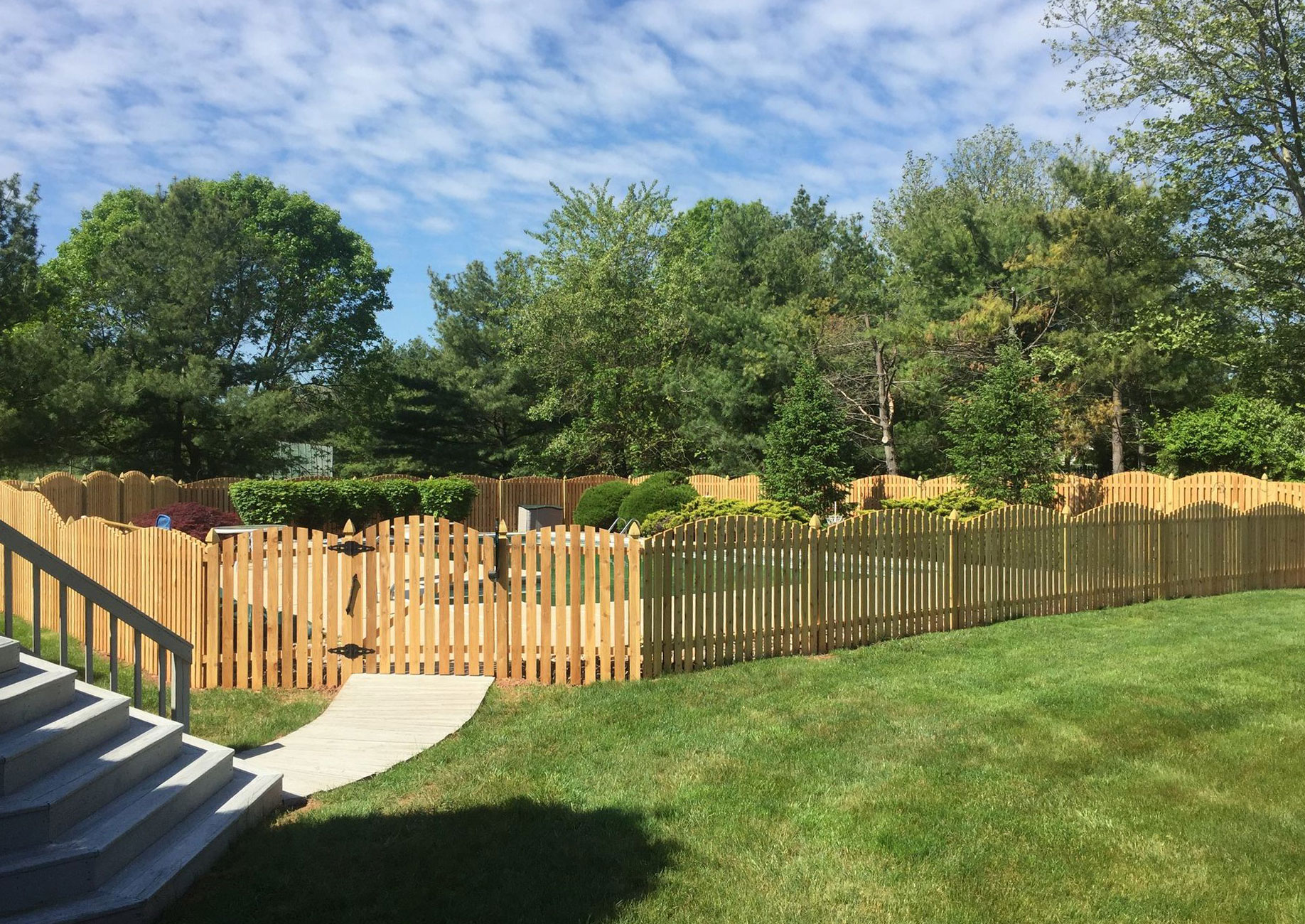 custom board fence nj
