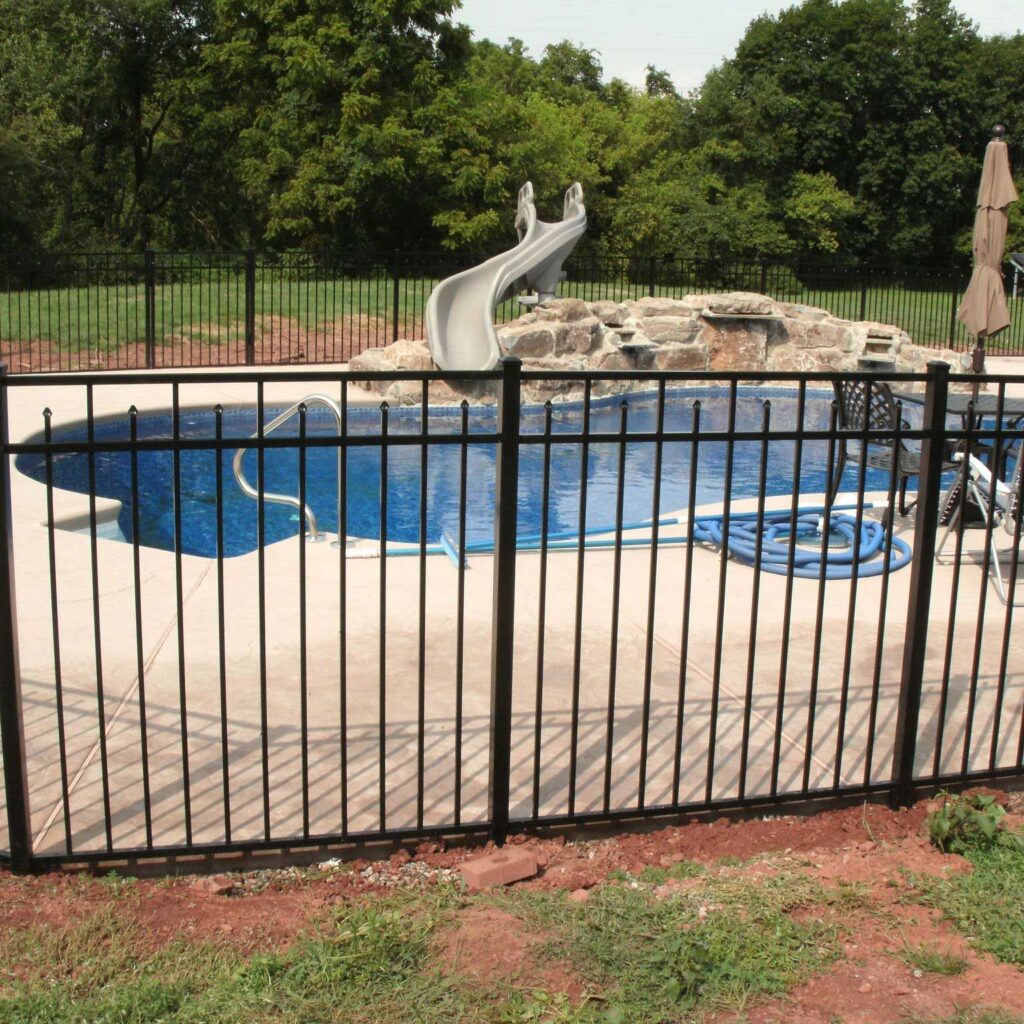 aluminum fence installation morristown