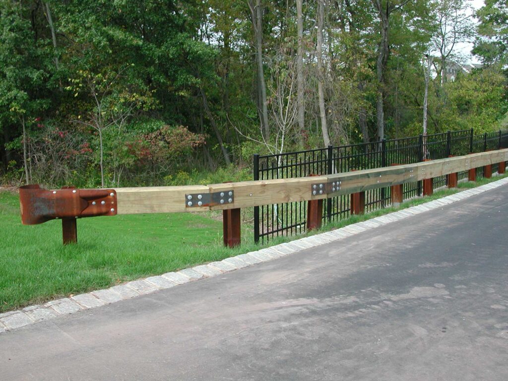 guardrail aluminum fence