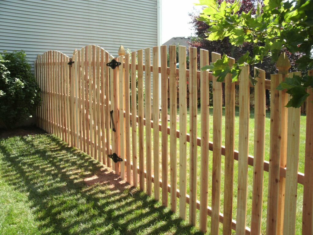 SPACED CEDAR gothic post