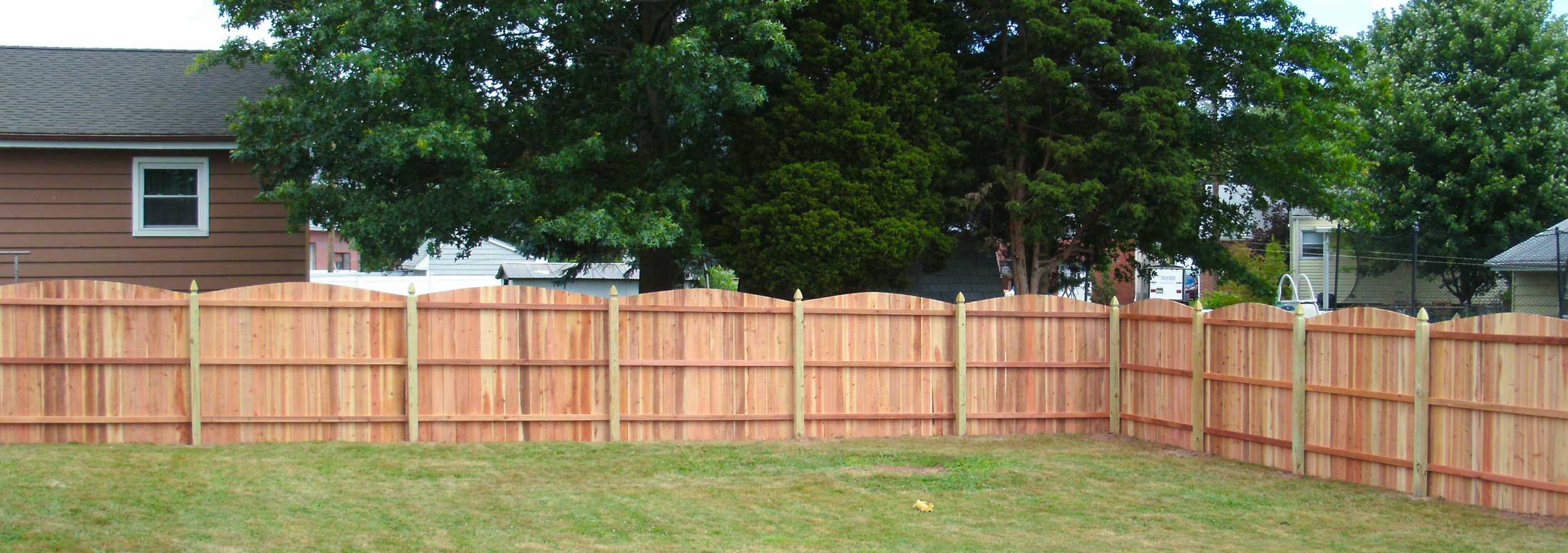 morristown wood board fence