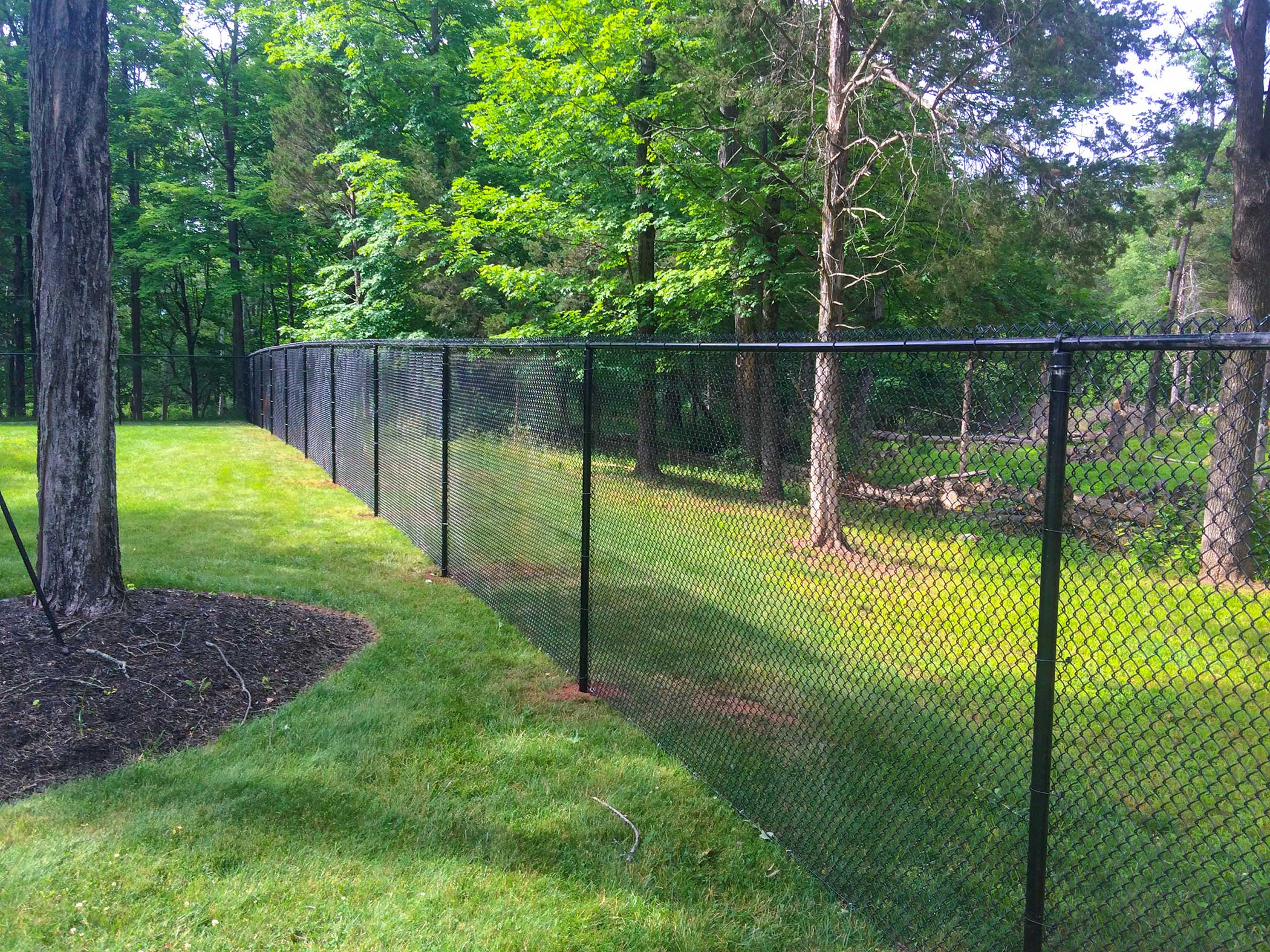 Somerville chain link fence
