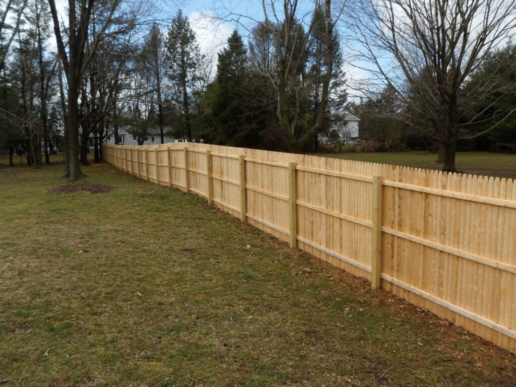 stockade prebuilt fence